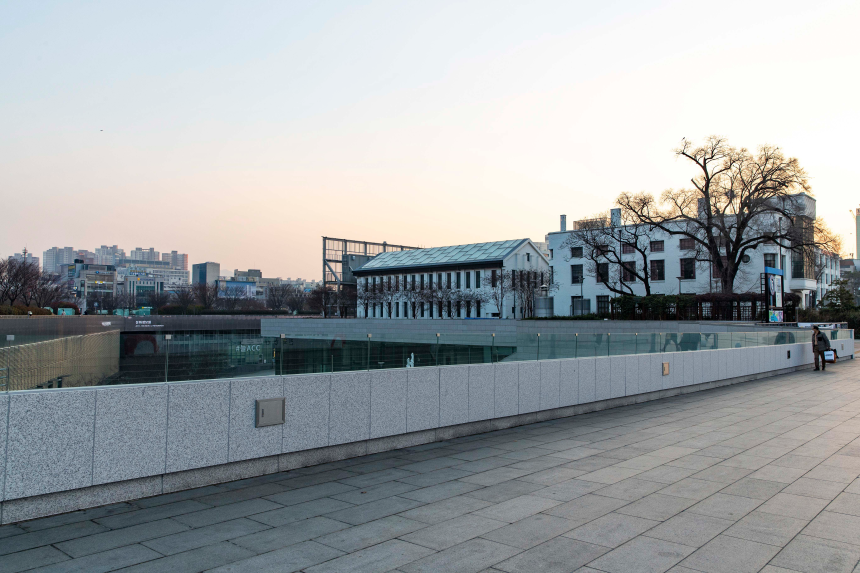 on Plaza Bridge