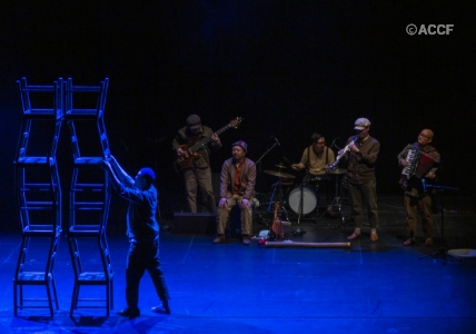 “The Chair Stacking Scene” from the May performance